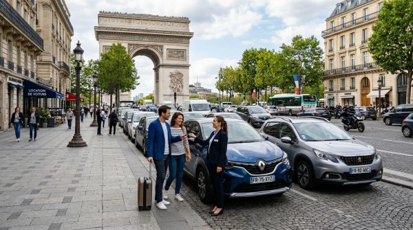 Top 5 services de location de voiture à Paris en 2023